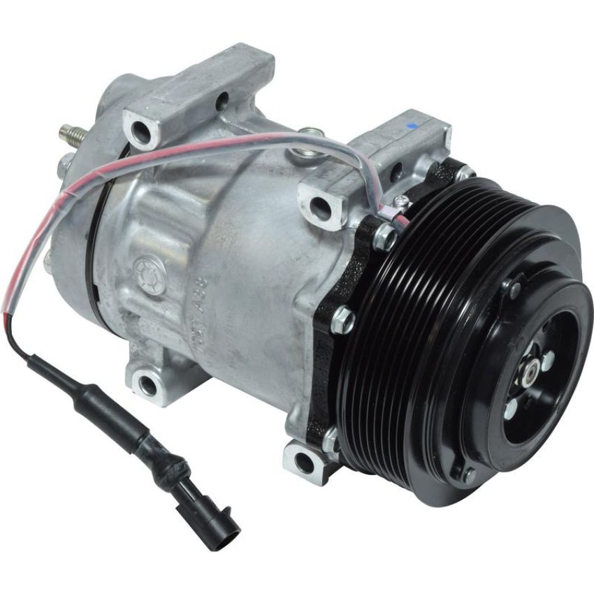 Universal Air Conditioning CO 7681 A/C Compressor -- Sanden SD7H15 Compressor Assembly