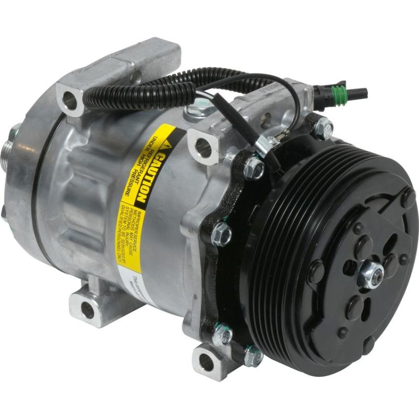 Universal Air Conditioning CO 7701C A/C Compressor -- UAC SD709 Compressor Assembly