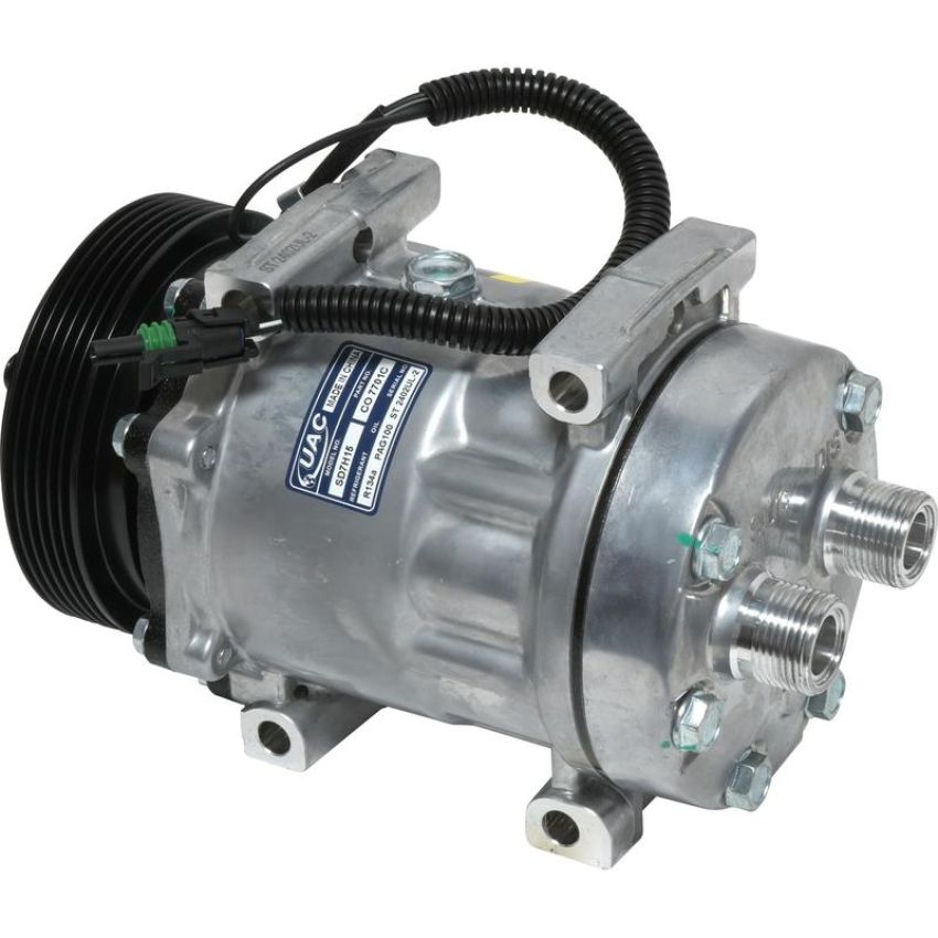 Universal Air Conditioning CO 7701C A/C Compressor -- UAC SD709 Compressor Assembly