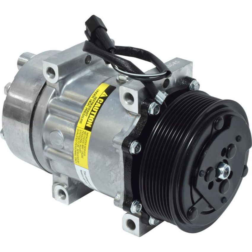Universal Air Conditioning CO 7702C A/C Compressor -- UAC SD709 Compressor Assembly