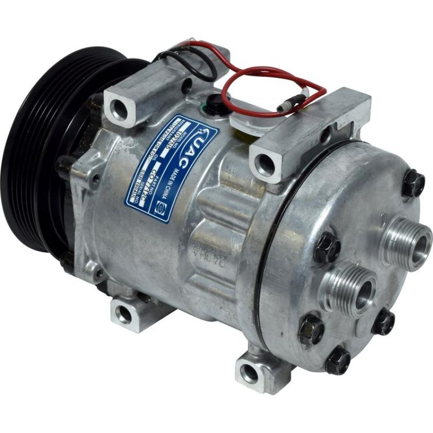 Universal Air Conditioning CO 7712C A/C Compressor -- UAC SD709 Compressor Assembly