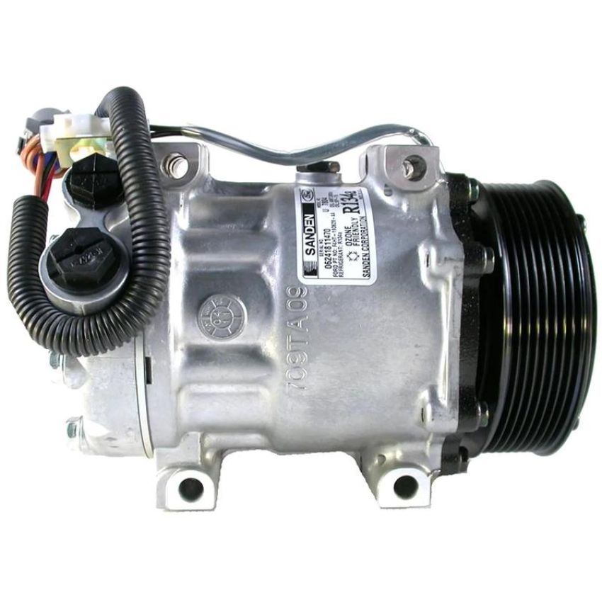 Universal Air Conditioning CO 7804 A/C Compressor -- Sanden SD7H15 Compressor Assembly