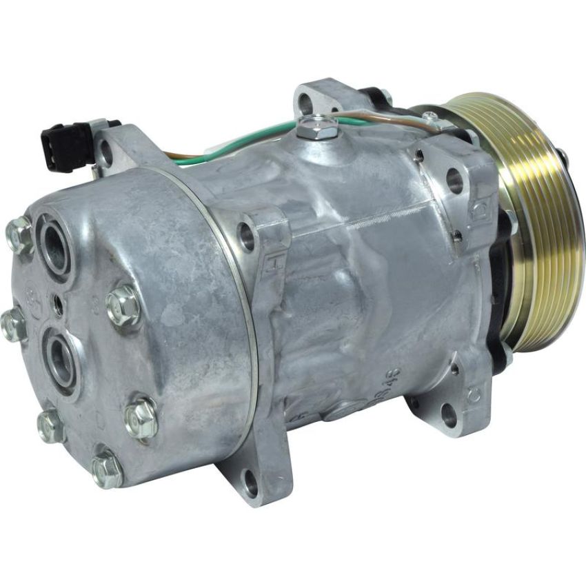 Universal Air Conditioning CO 7820 A/C Compressor -- Sanden SD7H15 Compressor Assembly