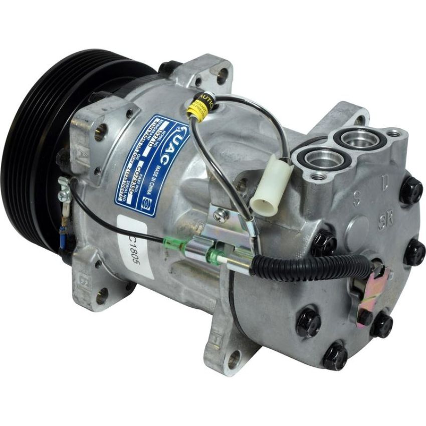 Universal Air Conditioning CO 7935C A/C Compressor -- UAC SD7H15 Compressor Assembly