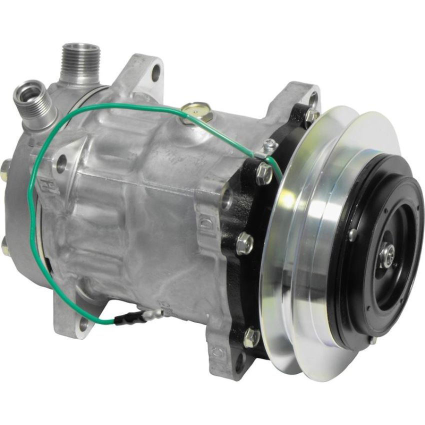 Universal Air Conditioning CO 8034 A/C Compressor -- Sanden SD7H15 Compressor Assembly