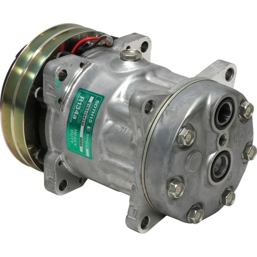 Universal Air Conditioning CO 8088 A/C Compressor -- Sanden SD7H15 Compressor Assembly