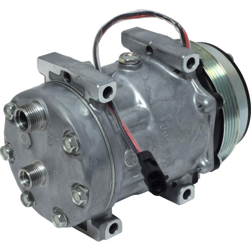 Universal Air Conditioning CO 8173 A/C Compressor -- Sanden SD7H15 Compressor Assembly