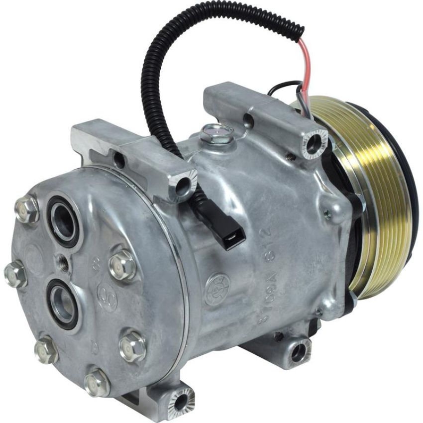 Universal Air Conditioning CO 8244 A/C Compressor -- Sanden SD7H15 Compressor Assembly