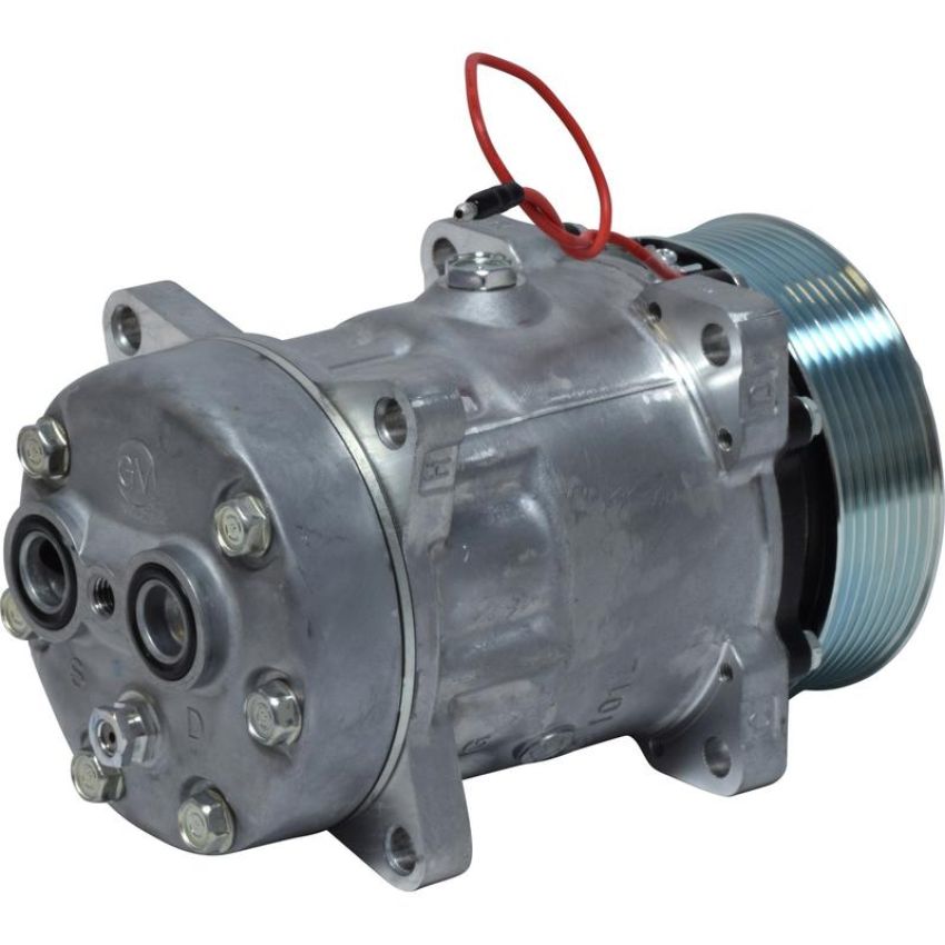 Universal Air Conditioning CO 8256 A/C Compressor -- Sanden SD7L15 Compressor Assembly