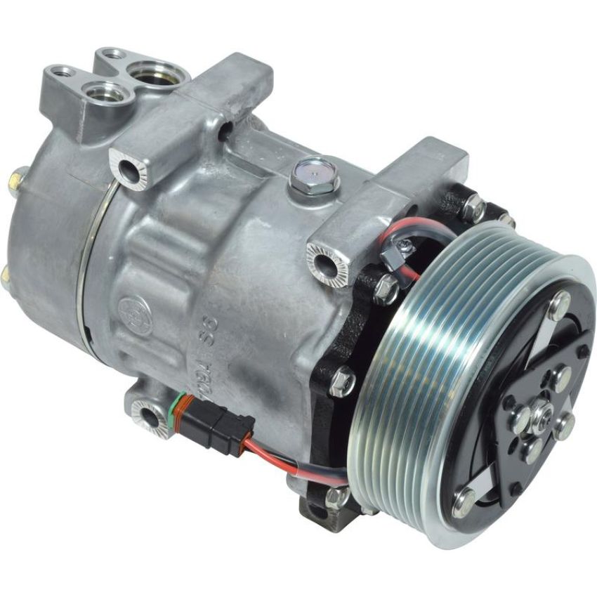 Universal Air Conditioning CO 8290 A/C Compressor -- Sanden SD7H15 Compressor Assembly