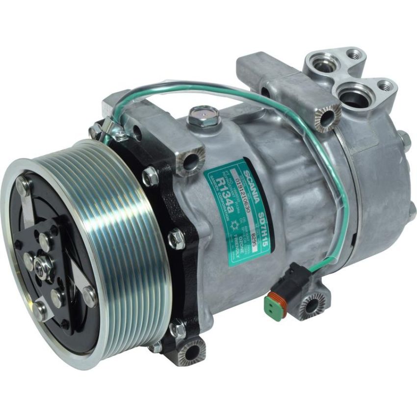 Universal Air Conditioning CO 8295 A/C Compressor -- Sanden SD7H15 Compressor Assembly