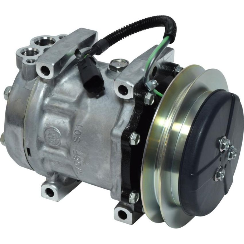 Universal Air Conditioning CO 8948 A/C Compressor -- Sanden SD7H13 Compressor Assembly