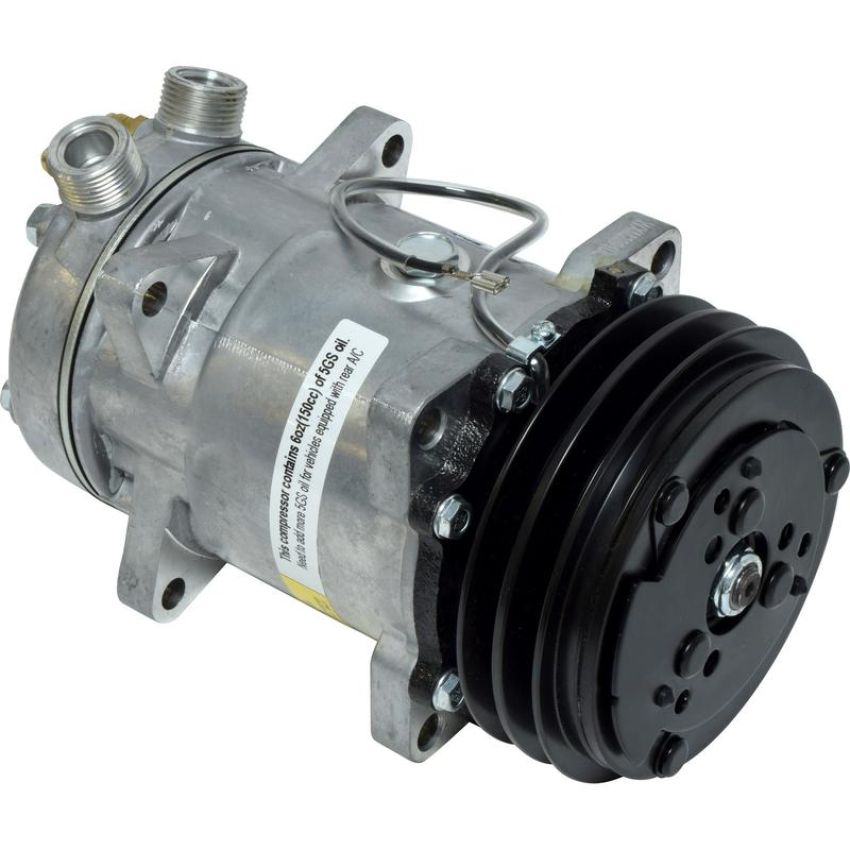 Universal Air Conditioning CO 9114DC A/C Compressor -- UAC SD510HD Compressor Assembly