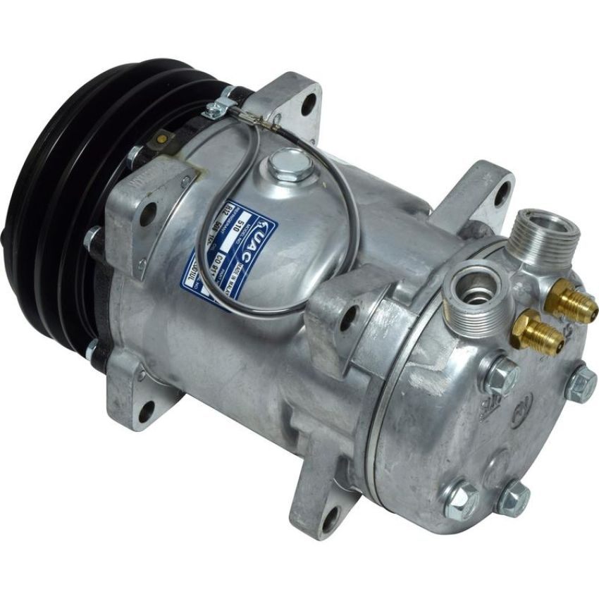 Universal Air Conditioning CO 9114DC A/C Compressor -- UAC SD510HD Compressor Assembly