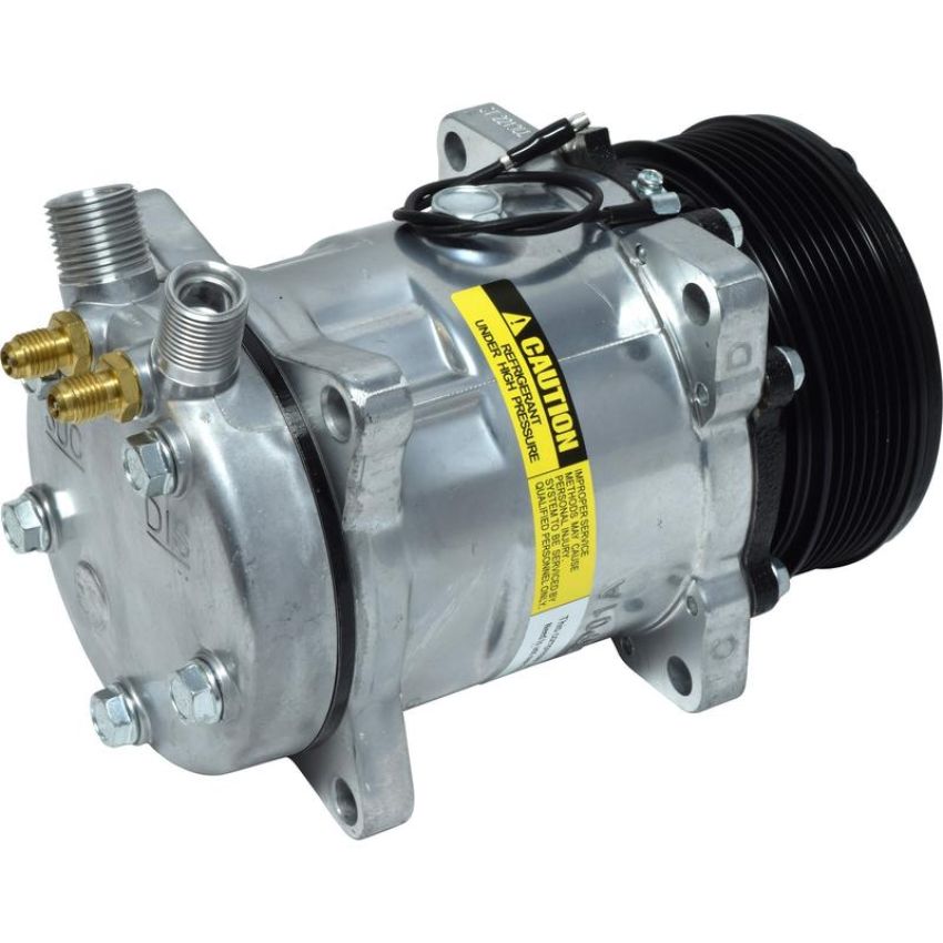 Universal Air Conditioning CO 9537C A/C Compressor -- UAC SD508 Compressor Assembly