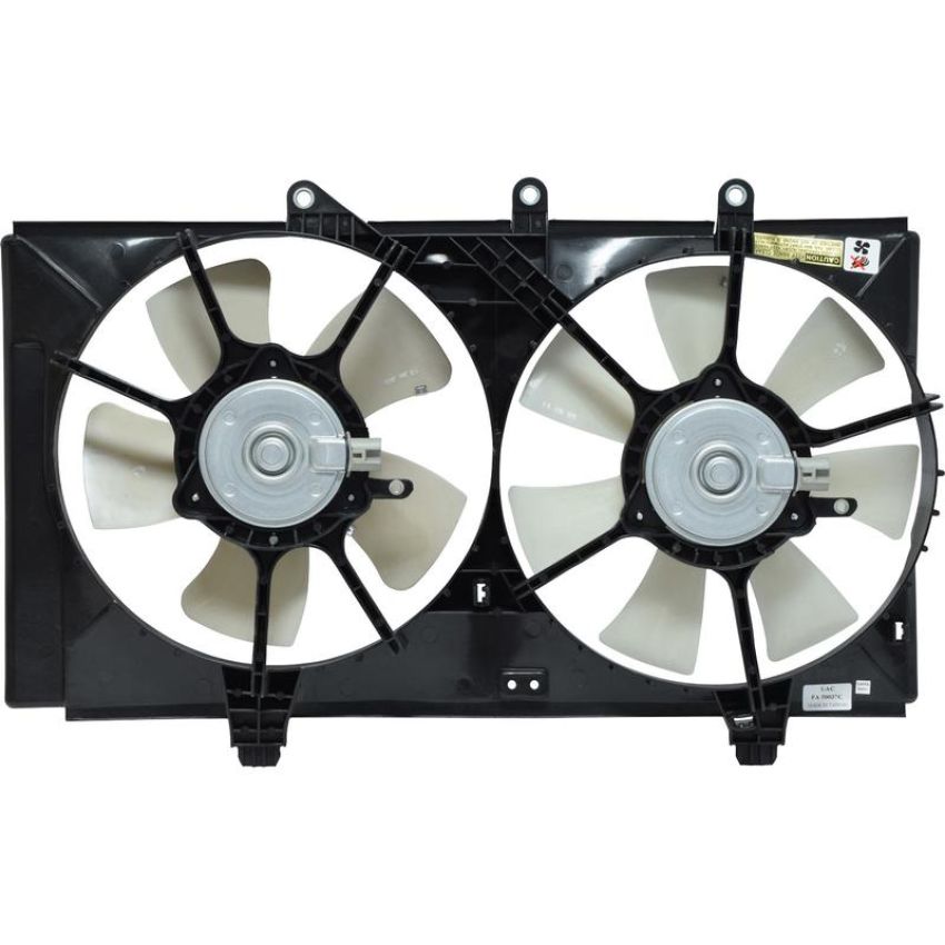 Universal Air Conditioning FA 50037C Dual Radiator and Condenser Fan Assembly -- Radiator-Condenser Fan Assy