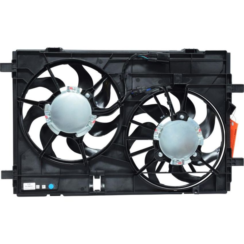 Universal Air Conditioning FA 50051C Dual Radiator and Condenser Fan Assembly -- Radiator-Condenser Fan Assy