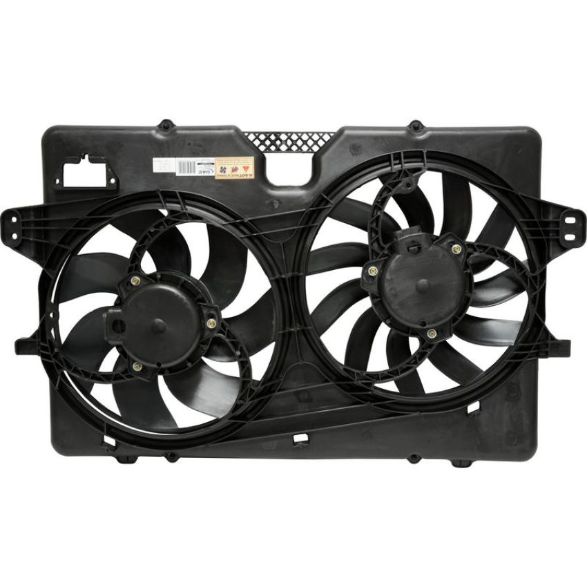 Universal Air Conditioning FA 50074C Dual Radiator and Condenser Fan Assembly -- Radiator-Condenser Fan Assy