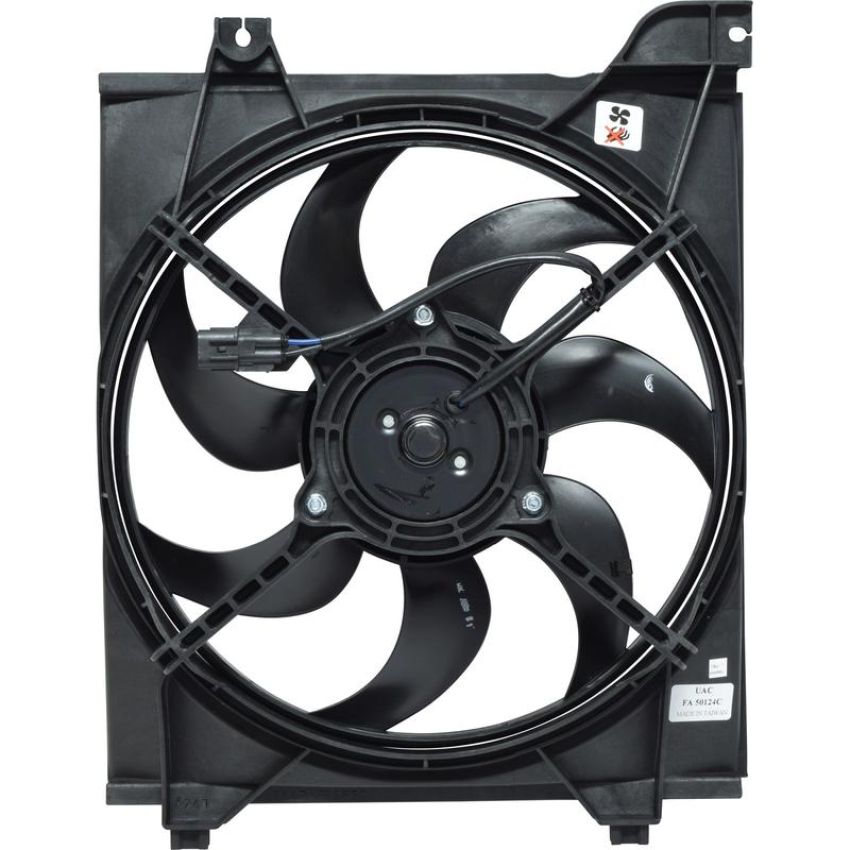 Universal Air Conditioning FA 50124C Engine Cooling Fan Assembly -- Radiator Fan