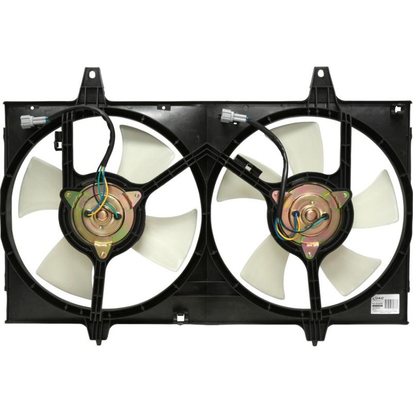 Universal Air Conditioning FA 50142C Dual Radiator and Condenser Fan Assembly -- Radiator-Condenser Fan Assy