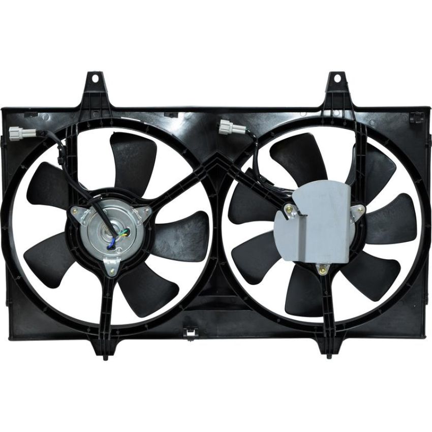 Universal Air Conditioning FA 50142C Dual Radiator and Condenser Fan Assembly -- Radiator-Condenser Fan Assy