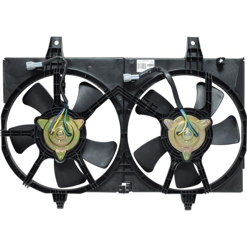 Universal Air Conditioning FA 50143C Dual Radiator and Condenser Fan Assembly -- Radiator-Condenser Fan Assy