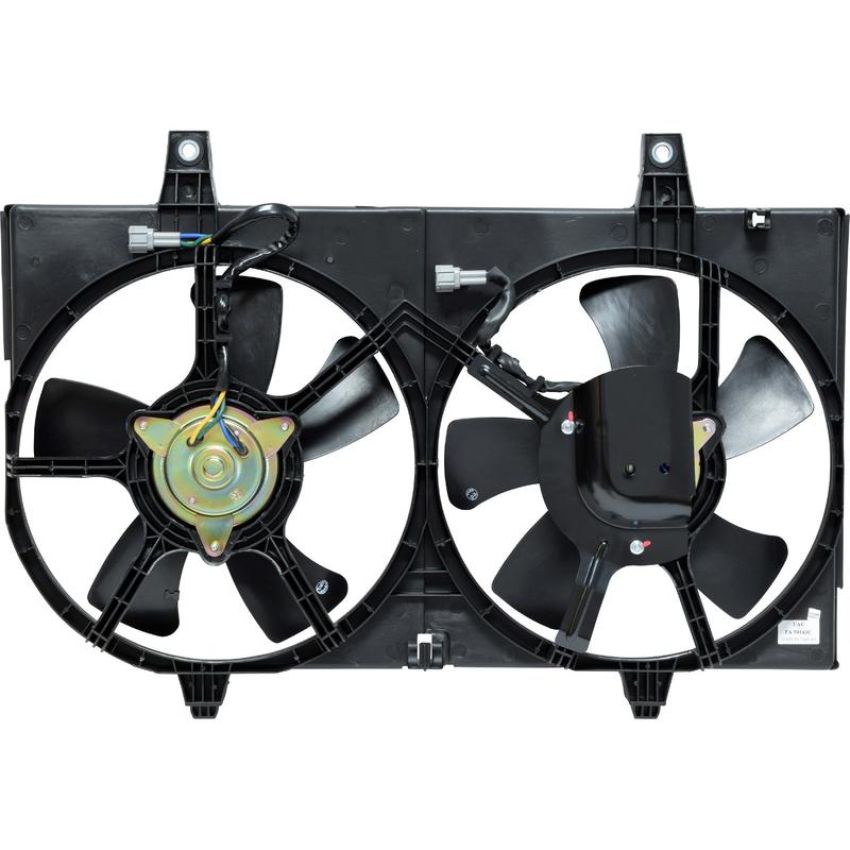 Universal Air Conditioning FA 50143C Dual Radiator and Condenser Fan Assembly -- Radiator-Condenser Fan Assy