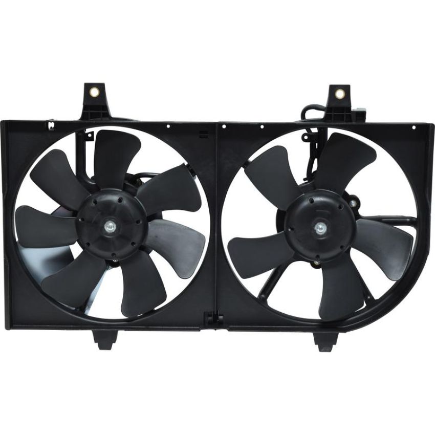 Universal Air Conditioning FA 50146C Dual Radiator and Condenser Fan Assembly -- Radiator-Condenser Fan Assy