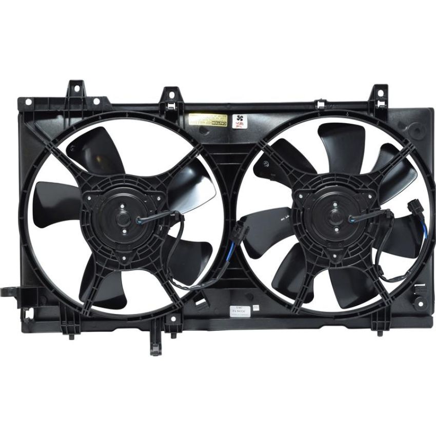 Universal Air Conditioning FA 50153C Dual Radiator and Condenser Fan Assembly -- Radiator-Condenser Fan Assy