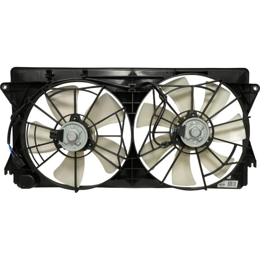 Universal Air Conditioning FA 50170C Dual Radiator and Condenser Fan Assembly -- Radiator-Condenser Fan Assy