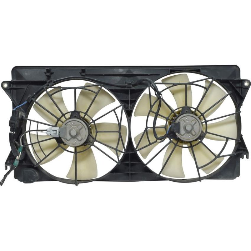 Universal Air Conditioning FA 50170C Dual Radiator and Condenser Fan Assembly -- Radiator-Condenser Fan Assy
