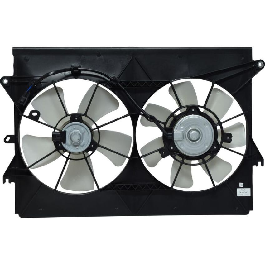 Universal Air Conditioning FA 50171C Dual Radiator and Condenser Fan Assembly -- Radiator-Condenser Fan Assy