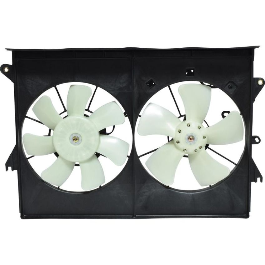Universal Air Conditioning FA 50171C Dual Radiator and Condenser Fan Assembly -- Radiator-Condenser Fan Assy
