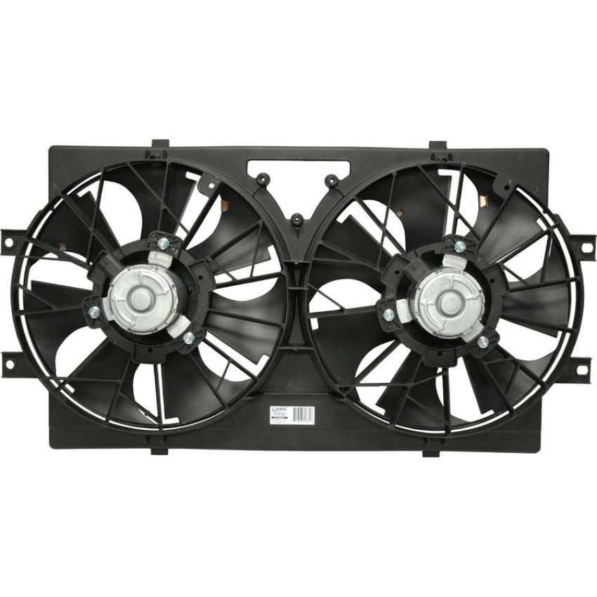 Universal Air Conditioning FA 50193C Dual Radiator and Condenser Fan Assembly -- Radiator-Condenser Fan Assy