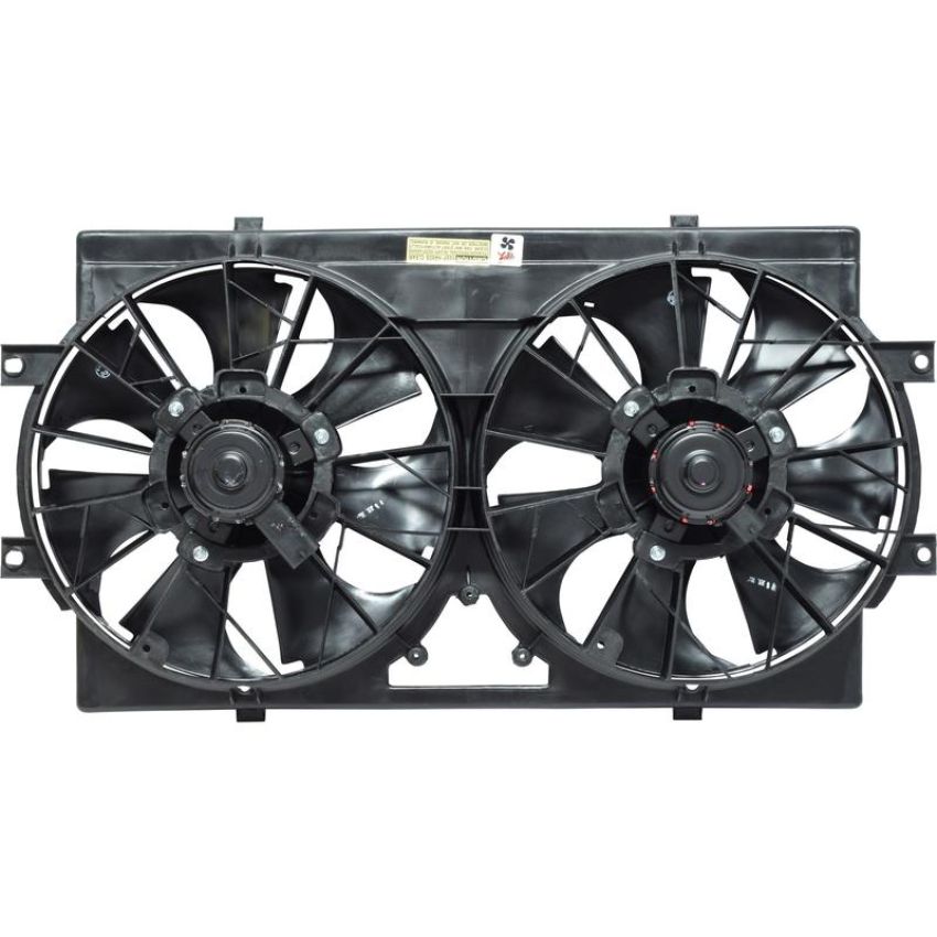 Universal Air Conditioning FA 50193C Dual Radiator and Condenser Fan Assembly -- Radiator-Condenser Fan Assy