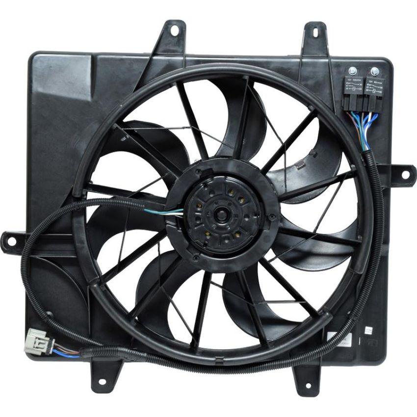 Universal Air Conditioning FA 50195C Engine Cooling Fan Assembly -- Radiator Fan