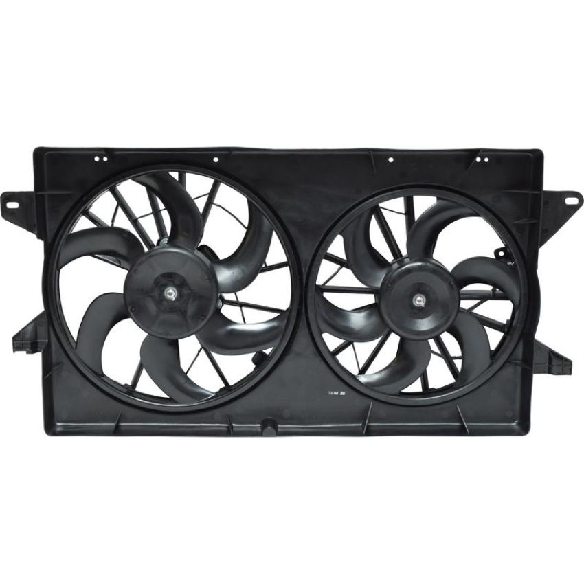 Universal Air Conditioning FA 50203C Dual Radiator and Condenser Fan Assembly -- Radiator-Condenser Fan Assy