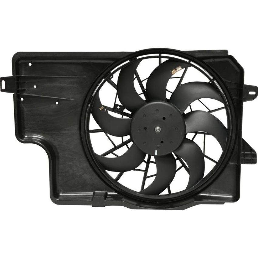 Universal Air Conditioning FA 50205C Engine Cooling Fan Assembly -- Radiator-Condenser Fan Assy