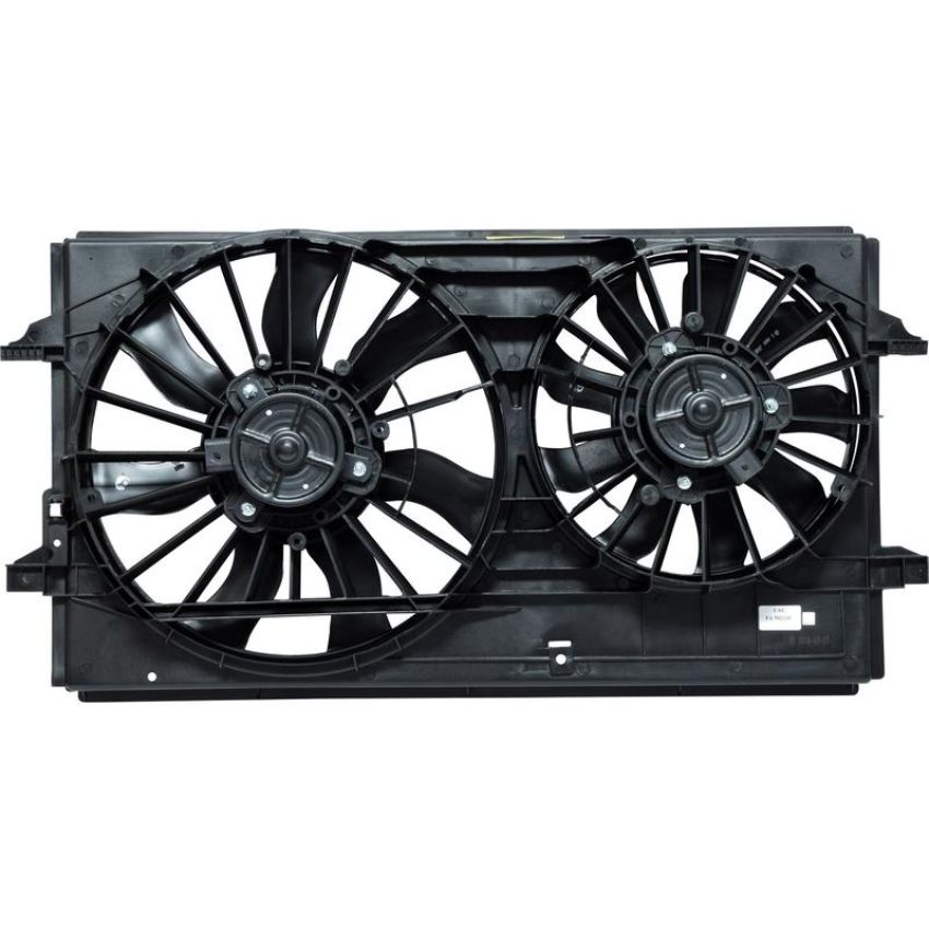 Universal Air Conditioning FA 50213C Dual Radiator and Condenser Fan Assembly -- Radiator-Condenser Fan Assy