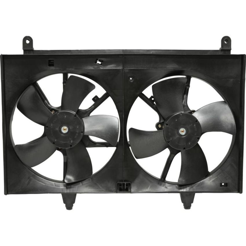 Universal Air Conditioning FA 50238C Dual Radiator and Condenser Fan Assembly -- Radiator-Condenser Fan Assy