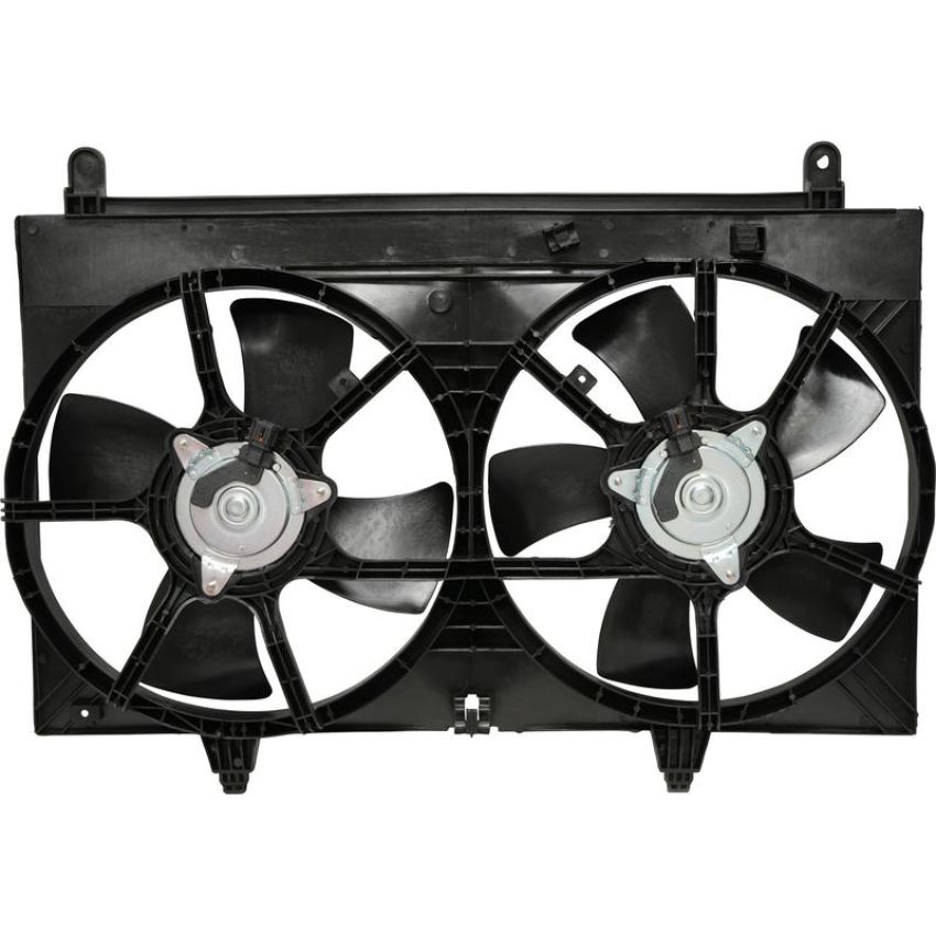 Universal Air Conditioning FA 50238C Dual Radiator and Condenser Fan Assembly -- Radiator-Condenser Fan Assy