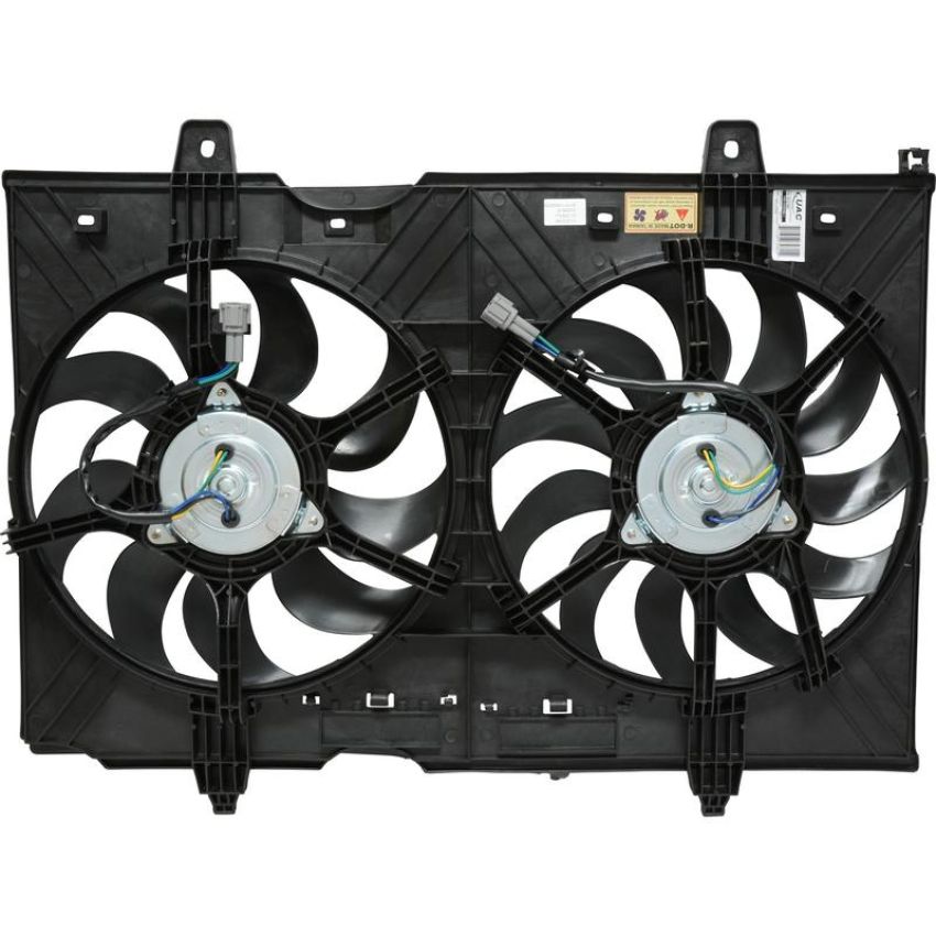 Universal Air Conditioning FA 50239C Dual Radiator and Condenser Fan Assembly -- Radiator-Condenser Fan Assy