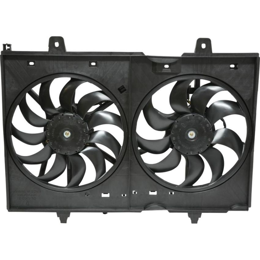 Universal Air Conditioning FA 50239C Dual Radiator and Condenser Fan Assembly -- Radiator-Condenser Fan Assy
