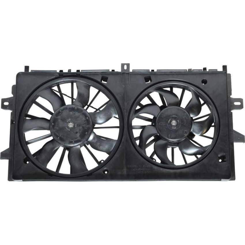 Universal Air Conditioning FA 50257C Dual Radiator and Condenser Fan Assembly -- Radiator-Condenser Fan Assy