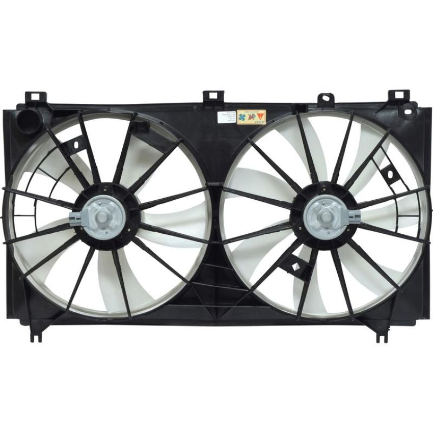 Universal Air Conditioning FA 50260C Dual Radiator and Condenser Fan Assembly -- Radiator-Condenser Fan Assy