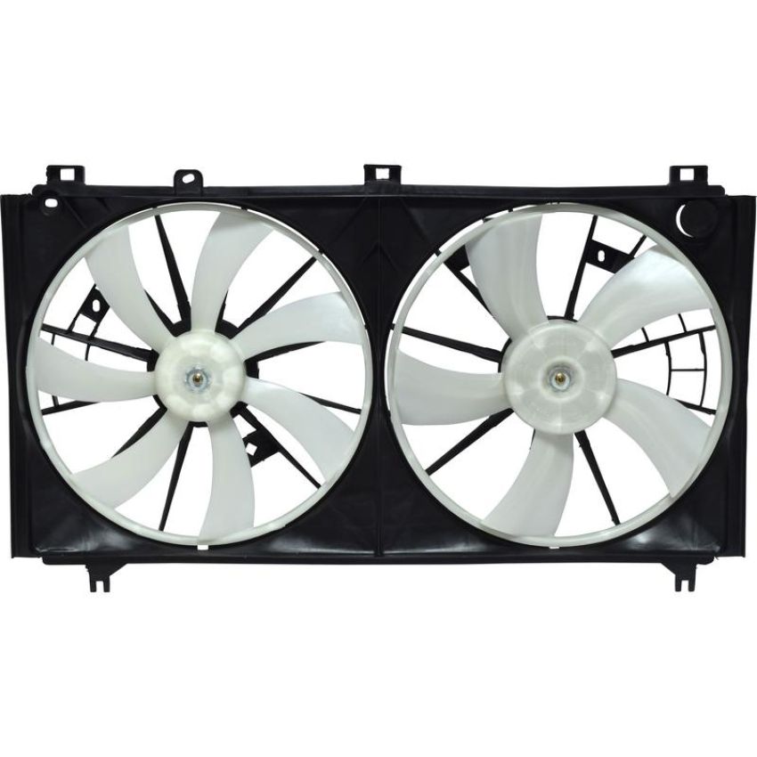 Universal Air Conditioning FA 50260C Dual Radiator and Condenser Fan Assembly -- Radiator-Condenser Fan Assy