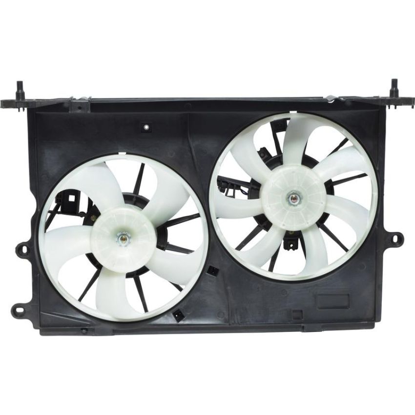 Universal Air Conditioning FA 50264C Dual Radiator and Condenser Fan Assembly -- Radiator-Condenser Fan Assy