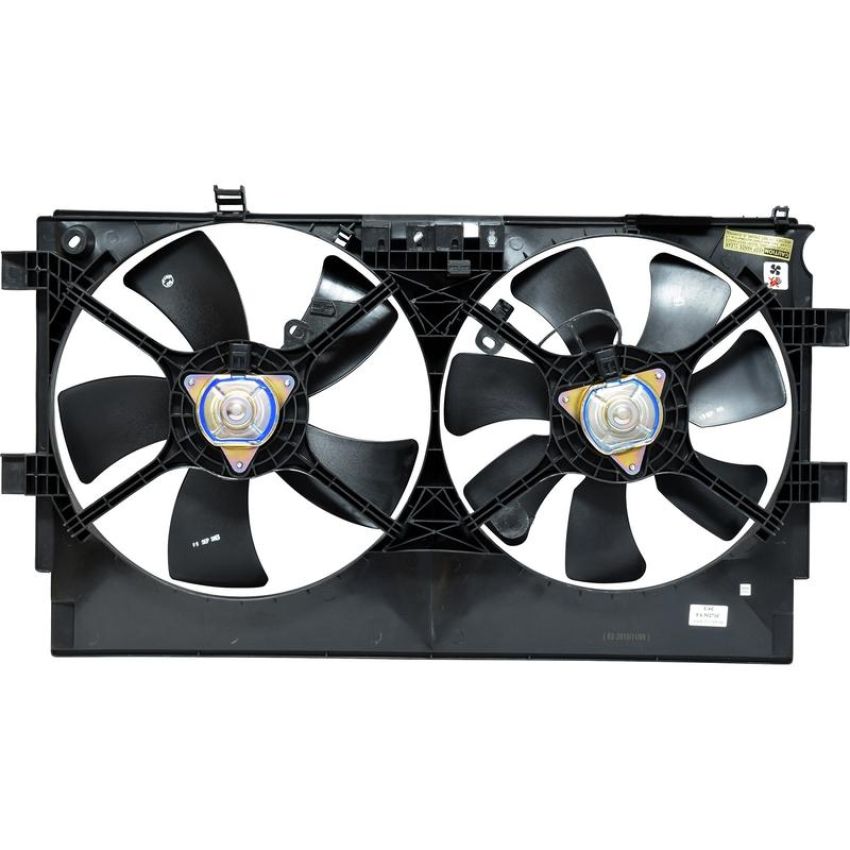 Universal Air Conditioning FA 50271C Dual Radiator and Condenser Fan Assembly -- Radiator-Condenser Fan Assy