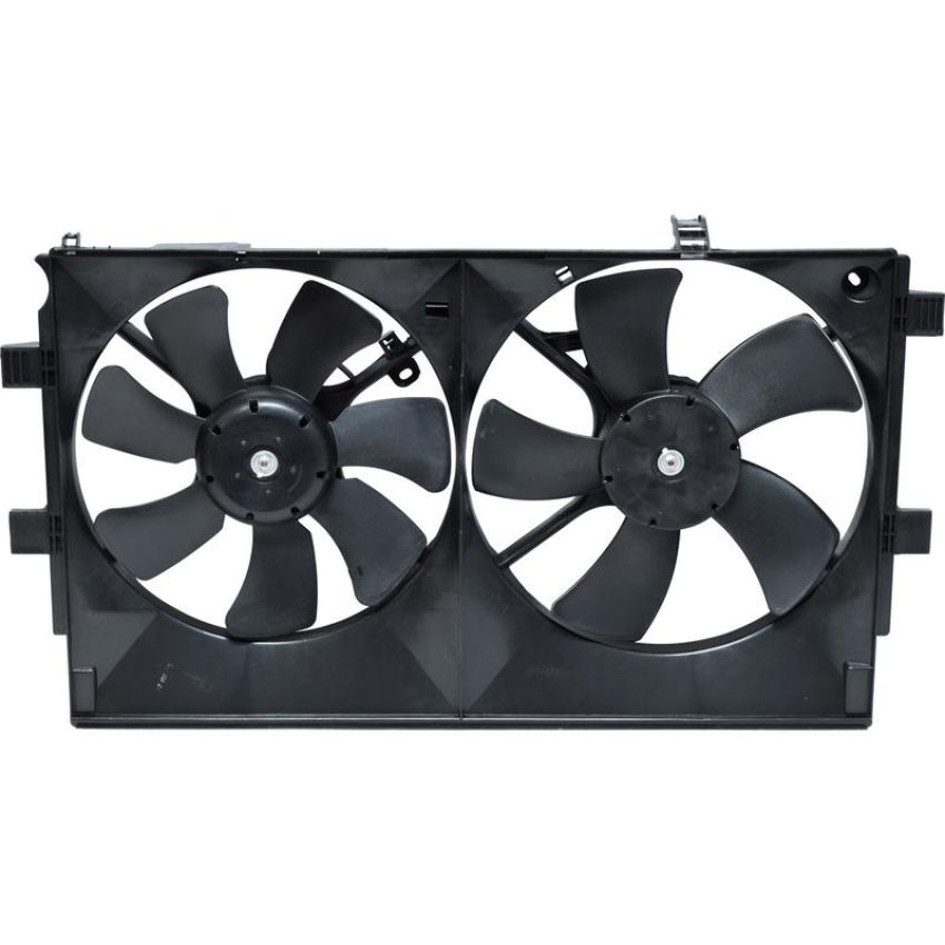 Universal Air Conditioning FA 50271C Dual Radiator and Condenser Fan Assembly -- Radiator-Condenser Fan Assy