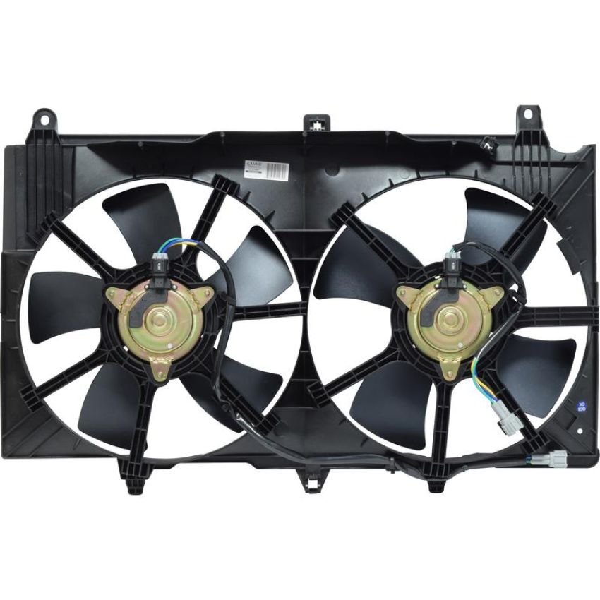 Universal Air Conditioning FA 50280C Dual Radiator and Condenser Fan Assembly -- Radiator-Condenser Fan Assy